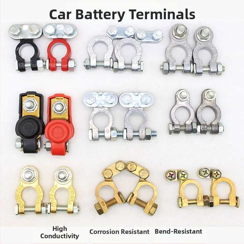 Akumulatora termināla skava, no tīra vara, modelis H2/y03/a3/c4/c3/d2/k1, zīmols Lin junwang