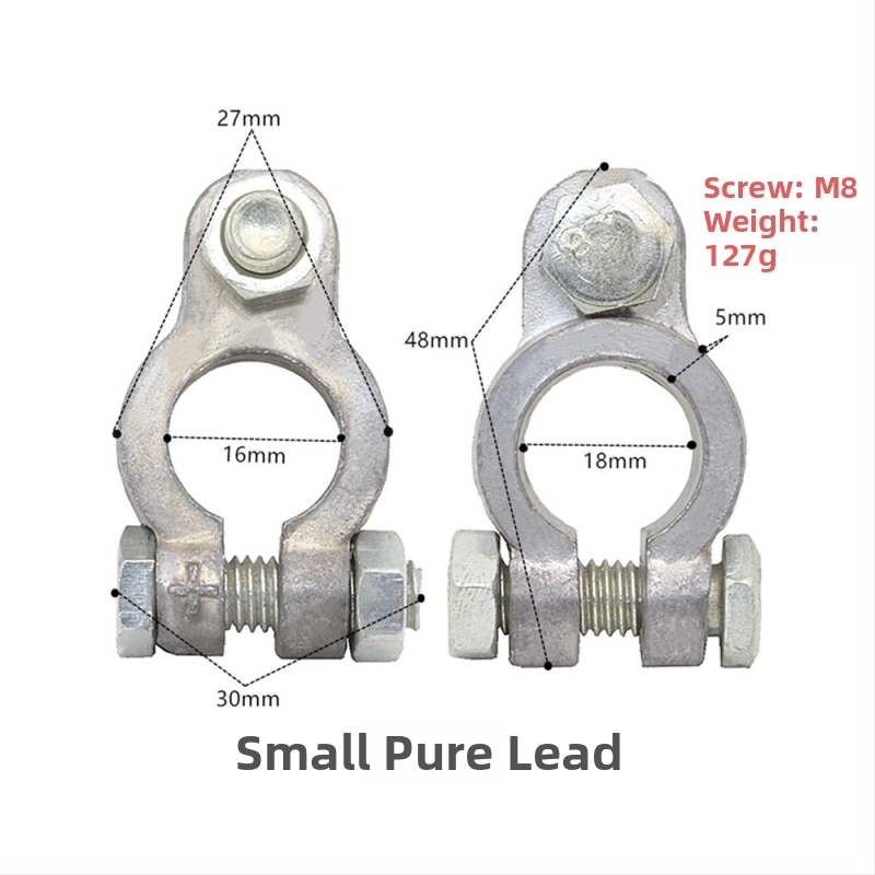 Akumulatora termināla skava, no tīra vara, modelis H2/y03/a3/c4/c3/d2/k1, zīmols Lin junwang
