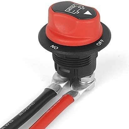 Transportlīdzekļu barošanas atslēdzējs, 50A/100A/200A/300A, iekļauts 2 vadu komplekts