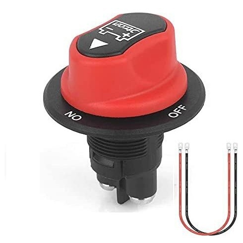 Transportlīdzekļu barošanas atslēdzējs, 50A/100A/200A/300A, iekļauts 2 vadu komplekts