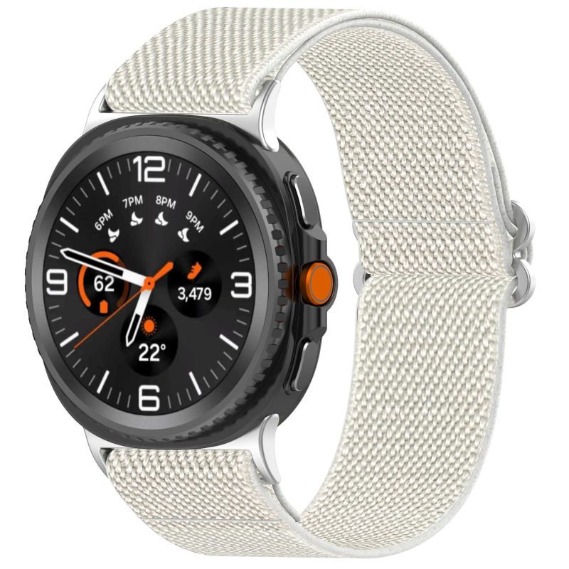 Ελαστικό νάιλον λουρί για Samsung Watch8 και Galaxy Watch8 Classic, 46 mm