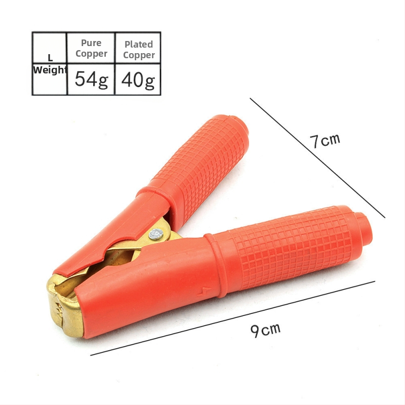 Pawe akumulatora klipsa, krokodila klipsa, tīrs varš, modelis N/M/L/Y/K