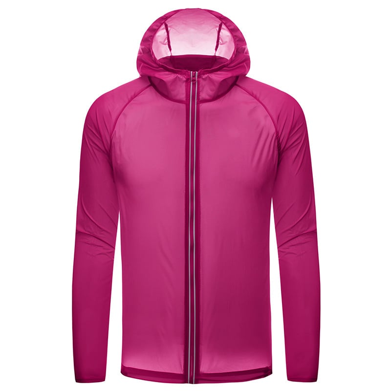 Unisex āra saules aizsardzības vieglā kapuces jaka — ātri žūst, elpojoša, ūdensnecaurlaidīga, UPF30, vēja izturīga; neilona audums; modelis 2082, Sha Xiaoning