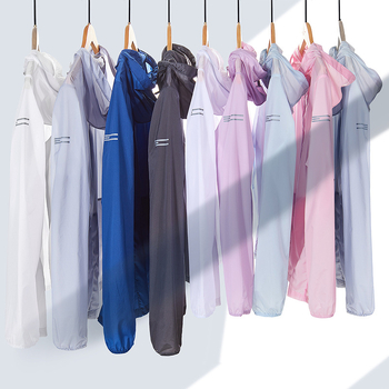 Unisex vasaras jaka ar kapuci – ātri žūst, elpojoša, ūdensizturīga, UV aizsardzība UPF40, kamuflāža