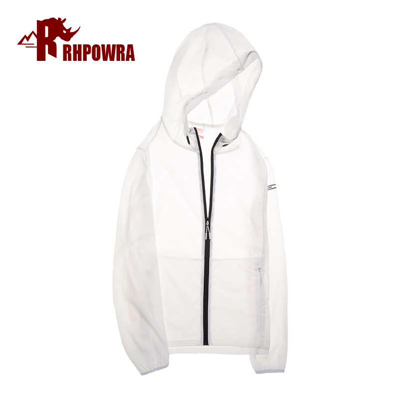 Unisex vasaras jaka ar kapuci – ātri žūst, elpojoša, ūdensizturīga, UV aizsardzība UPF40, kamuflāža