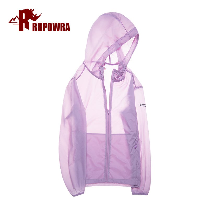 Unisex vasaras jaka ar kapuci – ātri žūst, elpojoša, ūdensizturīga, UV aizsardzība UPF40, kamuflāža