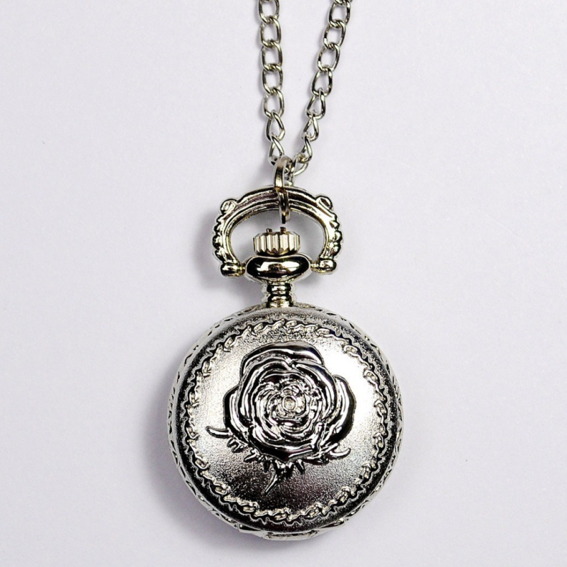Sat džep u stilu palače, nostalgični retro - kvarcni mehanizam, okrugli brojčanik, prikaz kazaljkom, kućište od legure, remen od legure
