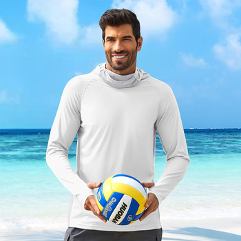 Ārējā kapucēta vēja jaka ar UV aizsardzību, kamuflāžas raksts, poliesters, elpojoša un mitrumu vadāmība, UPF50+