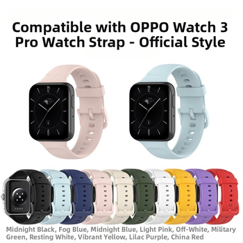 Silikónový remienok pre Oppo Watch 3 Pro – značka Star Balance, spona, hmotnosť 20 g, uvedený v roku 2022