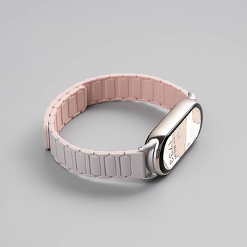 Magnetska NFC narukvica za Xiaomi Mi Band 10/9, prozračna sportska narukvica