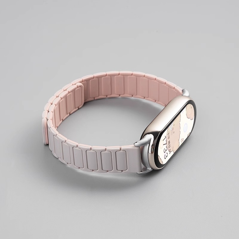 Magnetska NFC narukvica za Xiaomi Mi Band 10/9, prozračna sportska narukvica