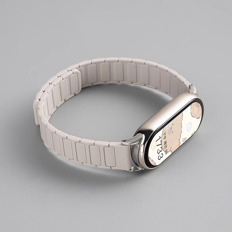 Magnetska NFC narukvica za Xiaomi Mi Band 10/9, prozračna sportska narukvica