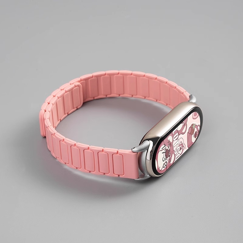Magnetska NFC narukvica za Xiaomi Mi Band 10/9, prozračna sportska narukvica