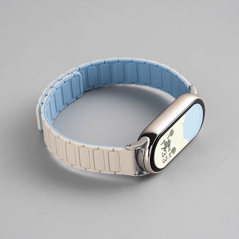 Magnetska NFC narukvica za Xiaomi Mi Band 10/9, prozračna sportska narukvica
