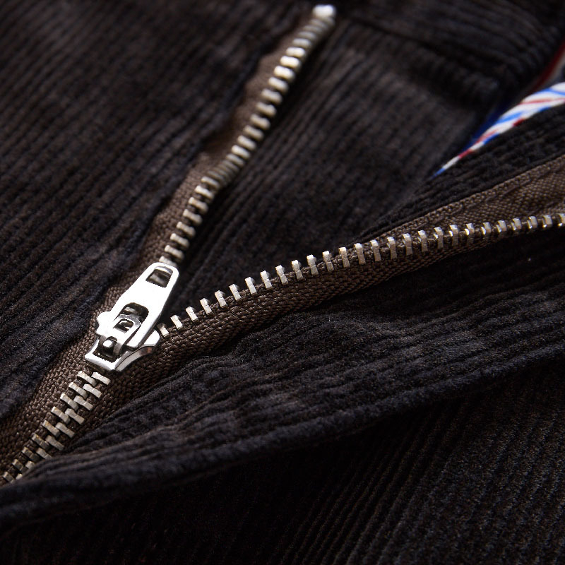Corduroy Casual Pants – Zima 2025, Muški, ravnih krojeva, srednji pojas, pamuk 73,5%