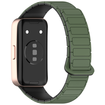 Silikonski remen za Huawei Band 8/9/10 s magnetskom kopčom – 16 g, Materijal: silikon, Kopča: magnetska, Kompatibilnost: Huawei Band 8/9/10, Marka: Star Scale