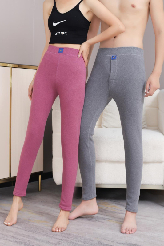 Toplo baršunsko hlače za jesen-zimu, visoki struk, fleece podstava, debele, unisex