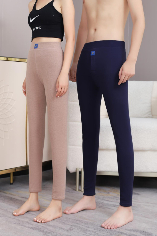 Toplo baršunsko hlače za jesen-zimu, visoki struk, fleece podstava, debele, unisex