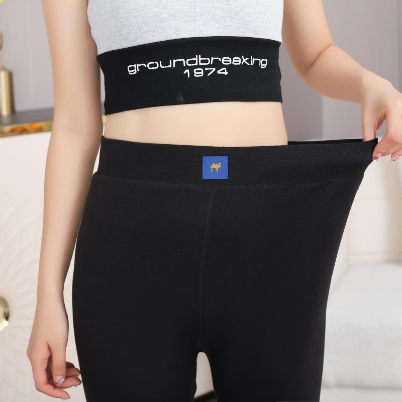 Toplo baršunsko hlače za jesen-zimu, visoki struk, fleece podstava, debele, unisex