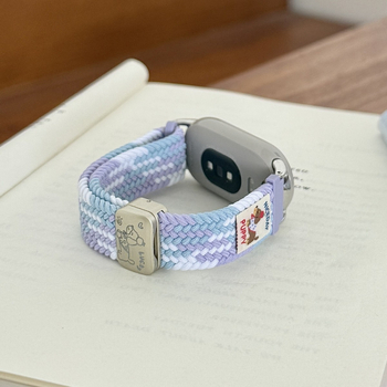 Tanka magnetska tkanina narukvica za Xiaomi Mi Band 10/9/8 - najlon tkanina, magnetska kopča, prilagodljiva veličina sučelja, lansiranje 2025-07