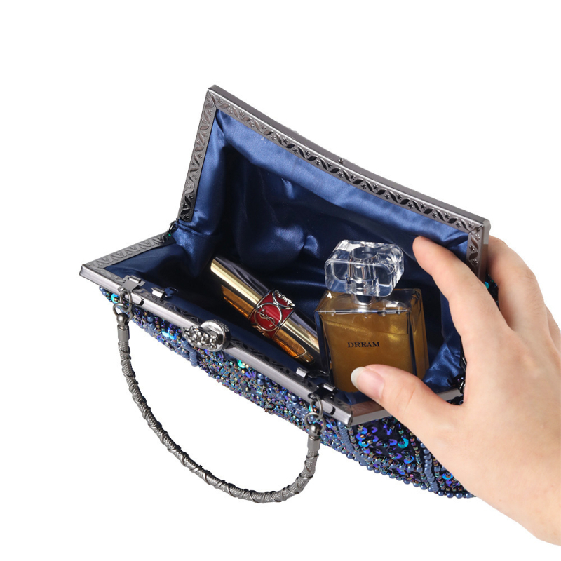 MOONFLOWER poliestera maza kvadrātveida vakara soma ar rāvējslēdzēju, horizontāla kvadrātveida forma