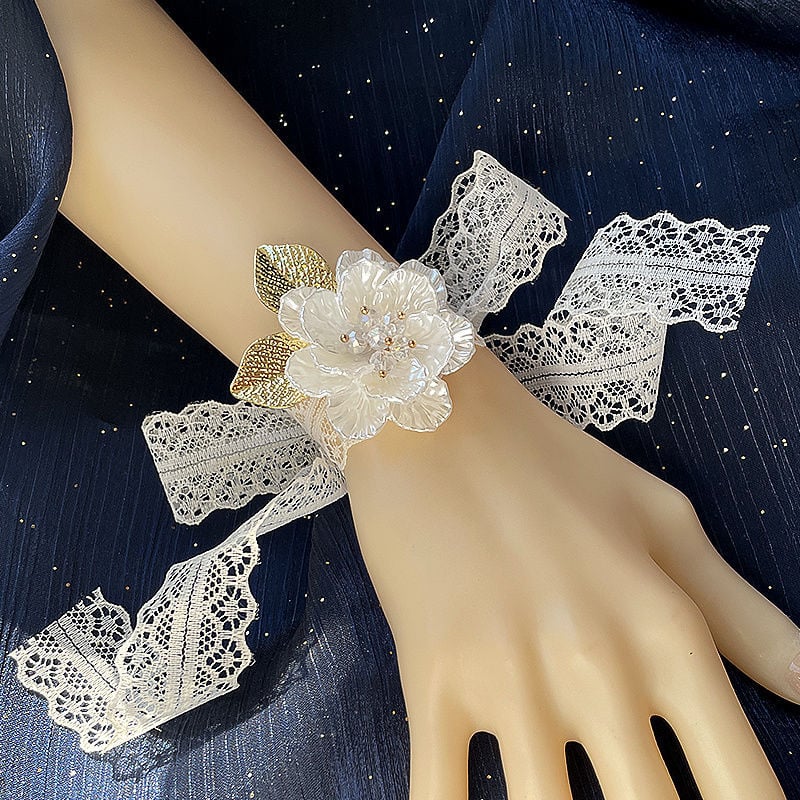 Flori pentru încheietură pentru domnișoarele de onoare – corsaj elegant pentru nunta, stil coreean, cadou