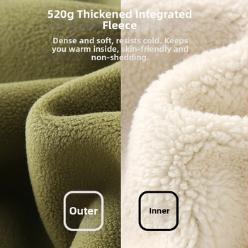 Bērnu ziemas flīsa jaka, unisex, bieza, ķīmisko šķiedru maisījums, iekšējā velūra odere