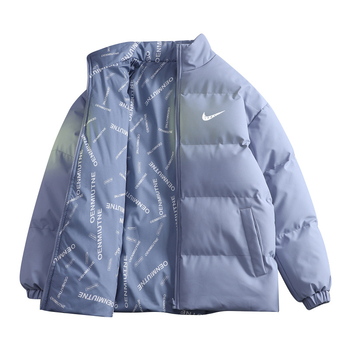 Meeste kamuflaažiga polüestrist täidetud jope, ees tõmblukk, vaba lõige, polüester täidis, polüester vooder