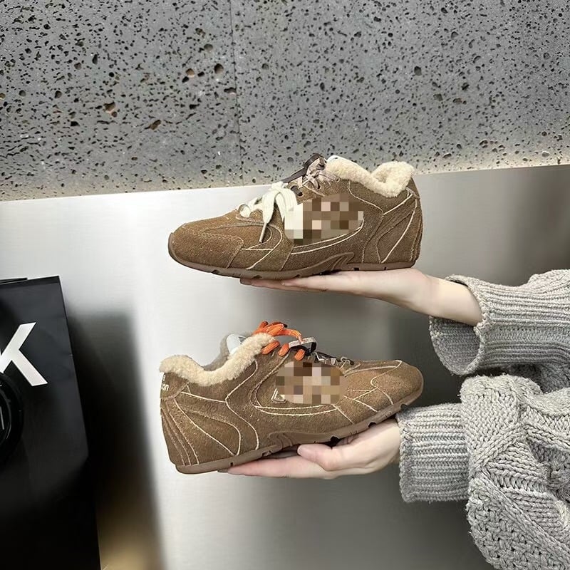 Forrest Gump iedvesotas ādas sporta kurpes, universālas, apaļa purns, gumijas zole, 3–5 cm papēža augstums, priekšējās šņorēm