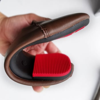 Ženske kožne cipele u retro stilu, gornji dio od dvostruke kože, okrugli vrh, niska potpetica 1-3 cm, gumeni đon, prozračnost