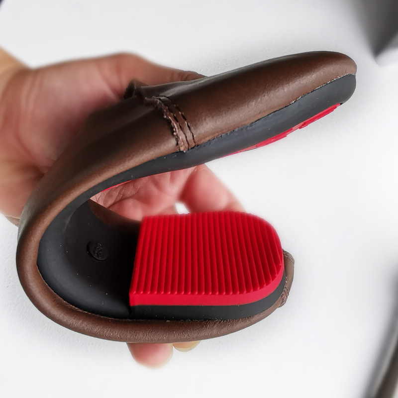 Ženske kožne cipele u retro stilu, gornji dio od dvostruke kože, okrugli vrh, niska potpetica 1-3 cm, gumeni đon, prozračnost