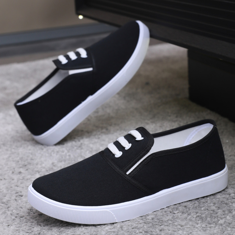 Ženske platnene tenisice, niski gornji dio, prozračne, slip-on, platnena gornja, plastična potplat