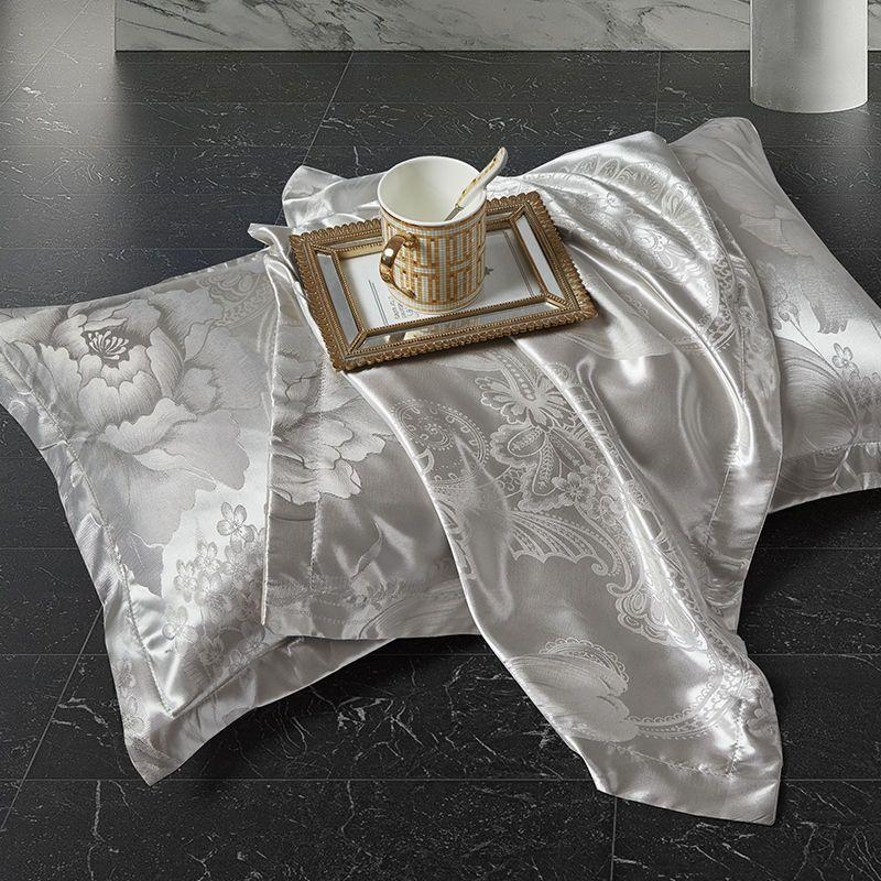 Europska satin jacquard navlaka za jastuk, 48×74 cm, za jednu ili dvostranu jastučnicu