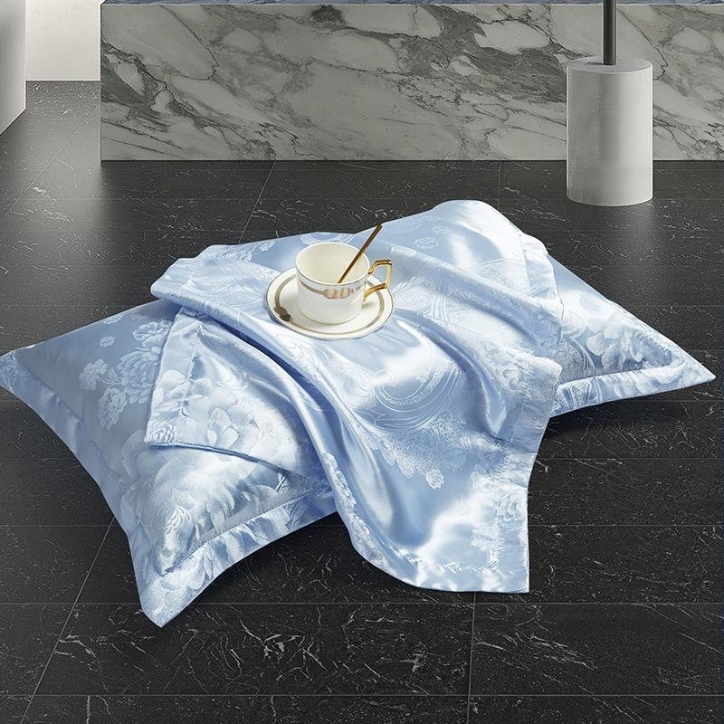 Europska satin jacquard navlaka za jastuk, 48×74 cm, za jednu ili dvostranu jastučnicu