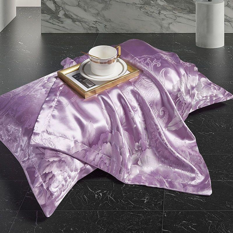 Europska satin jacquard navlaka za jastuk, 48×74 cm, za jednu ili dvostranu jastučnicu
