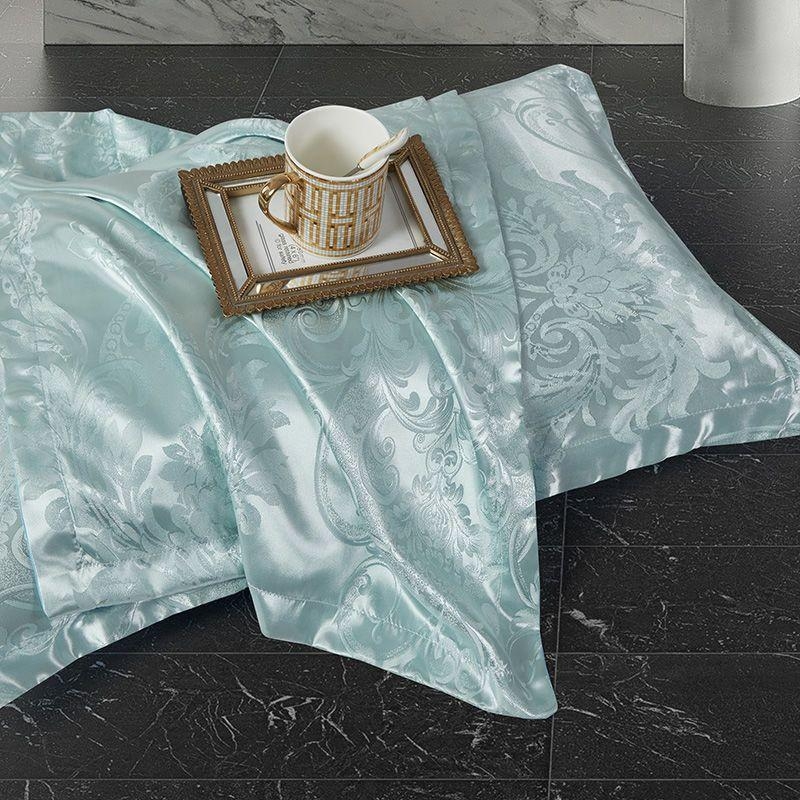 Europska satin jacquard navlaka za jastuk, 48×74 cm, za jednu ili dvostranu jastučnicu
