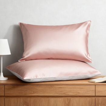 Fețe de pernă din mătase Mulberry, 100% mătase, țesătură satin, 120 fire/inci, vopsire reactive