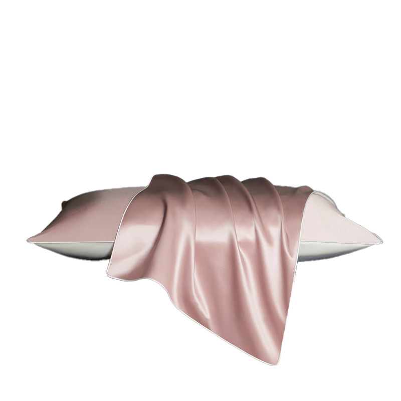 Fețe de pernă din mătase Mulberry, 100% mătase, țesătură satin, 120 fire/inci, vopsire reactive