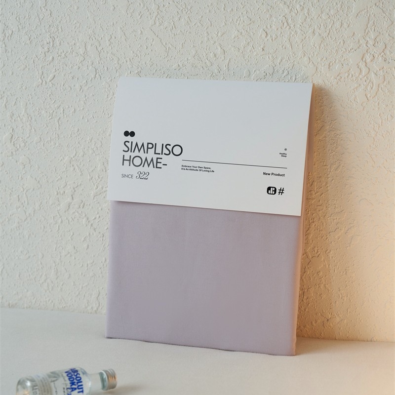 Jastučnica – 100s brušena duga pamučna vlakna, japanski minimalisticki stil, 60-count tkanina, reaktivno bojanje, za jednu jastučnicu