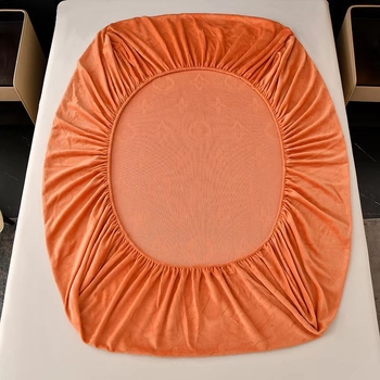 Set de acoperire pat din catifea lapte, 3 piese, imprimare reactive, cusut, personalizabil, stil modern minimalist