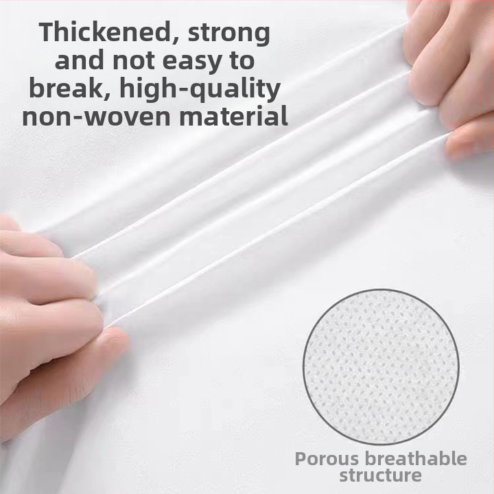 Jednorázová plachta na posteľ pre kozmetické salóny, 100 kusov, priedušný netkaný materiál