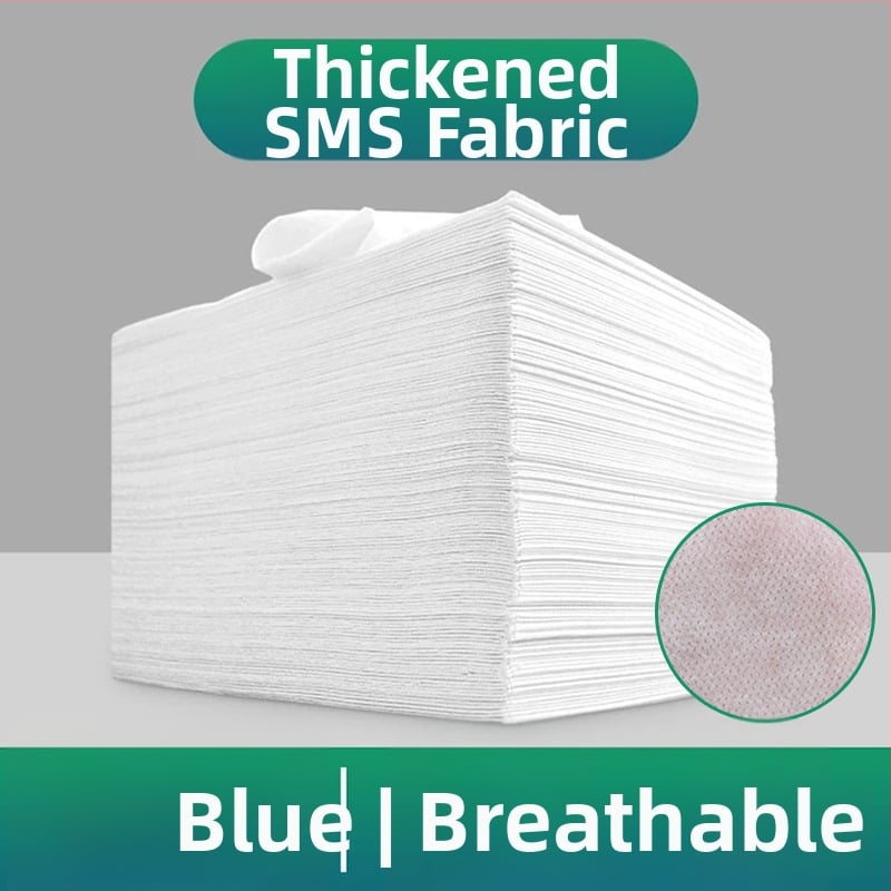 Vienkartinė lovos pakloda grožio salonams, 100 vnt., kvėpuojantis nepluoštinis audinys