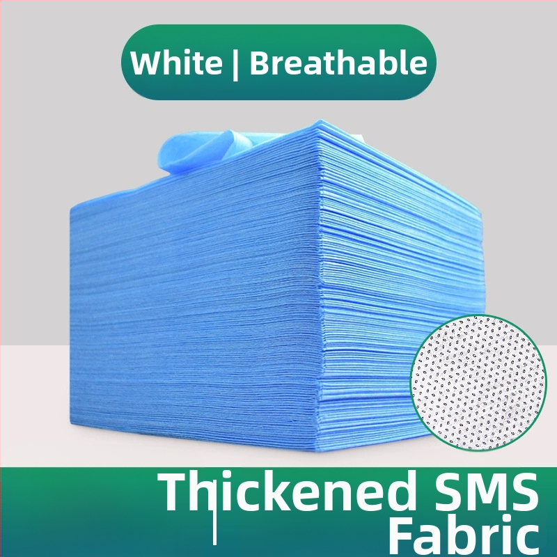 Vienkartinė lovos pakloda grožio salonams, 100 vnt., kvėpuojantis nepluoštinis audinys