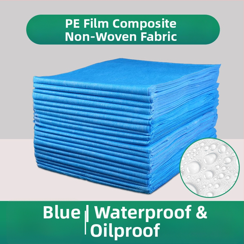 Vienkartinė lovos pakloda grožio salonams, 100 vnt., kvėpuojantis nepluoštinis audinys