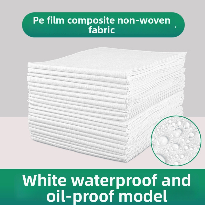 Vienkartinė lovos pakloda grožio salonams, 100 vnt., kvėpuojantis nepluoštinis audinys