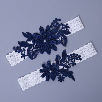 Inel de gleznă din țesătură pentru mirese, stil feminin, accesoriu de nuntă pentru picior