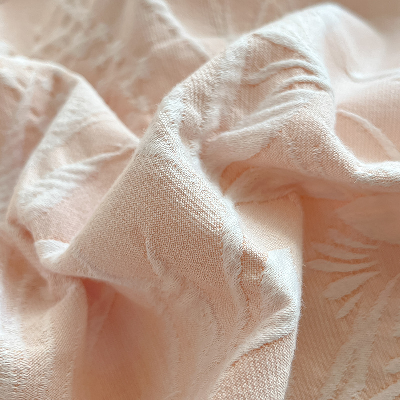 Ice Star négy részes pamut ágynemű garnitúra, jacquard szövés, reaktív nyomtatás, súly 2000–2500 g, növény- és virágminta