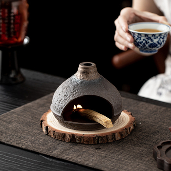 Keramikas smaržu degļs – glazētā virsma, salvijas un lavandas aromāts, zīmols Porcelain House