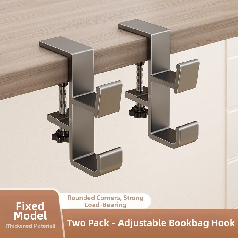 Άγκιστρο για κρέμασμα τσαντών, από αλουμίνιο Space, μονοκόρυφο αγκίστρι, μοντέρνος μινιμαλιστικός σχεδιασμός, φορτίο 0–1 kg