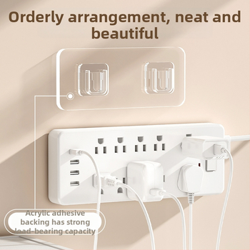 Επιτοίχιος φορέας για ρούτερ με θήκη αποθήκευσης, πλαστικό αυτοκόλλητο γάντζος, μοντέρνος μινιμαλιστικός σχεδιασμός, αντοχή 20–30 kg